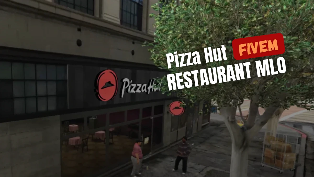 Pizza Hut Restaurant (FiveM) MLO/YMAP